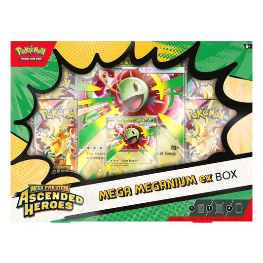 Ascended Heroes Mega Meganium ex Box